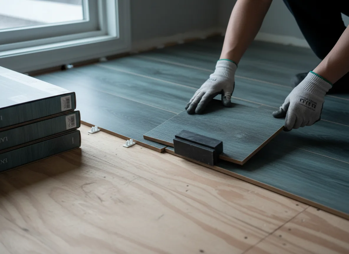 Luxury Vinyl Plank Installation company in Knox Dale, PA
